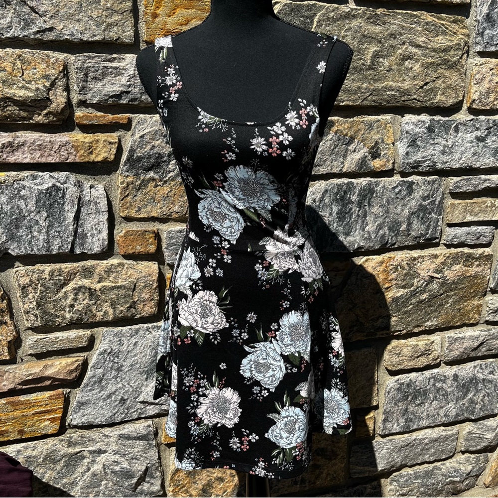 Floral skater dress